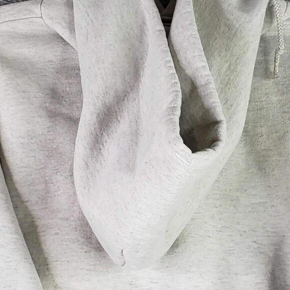 Vintage Y2K Penn State Mens Small S Champion Hoodie Sweatshirt Gray Big Logo - Picture 8 of 10